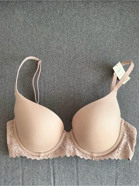aerie Lace-Trim T-Shirt Bra